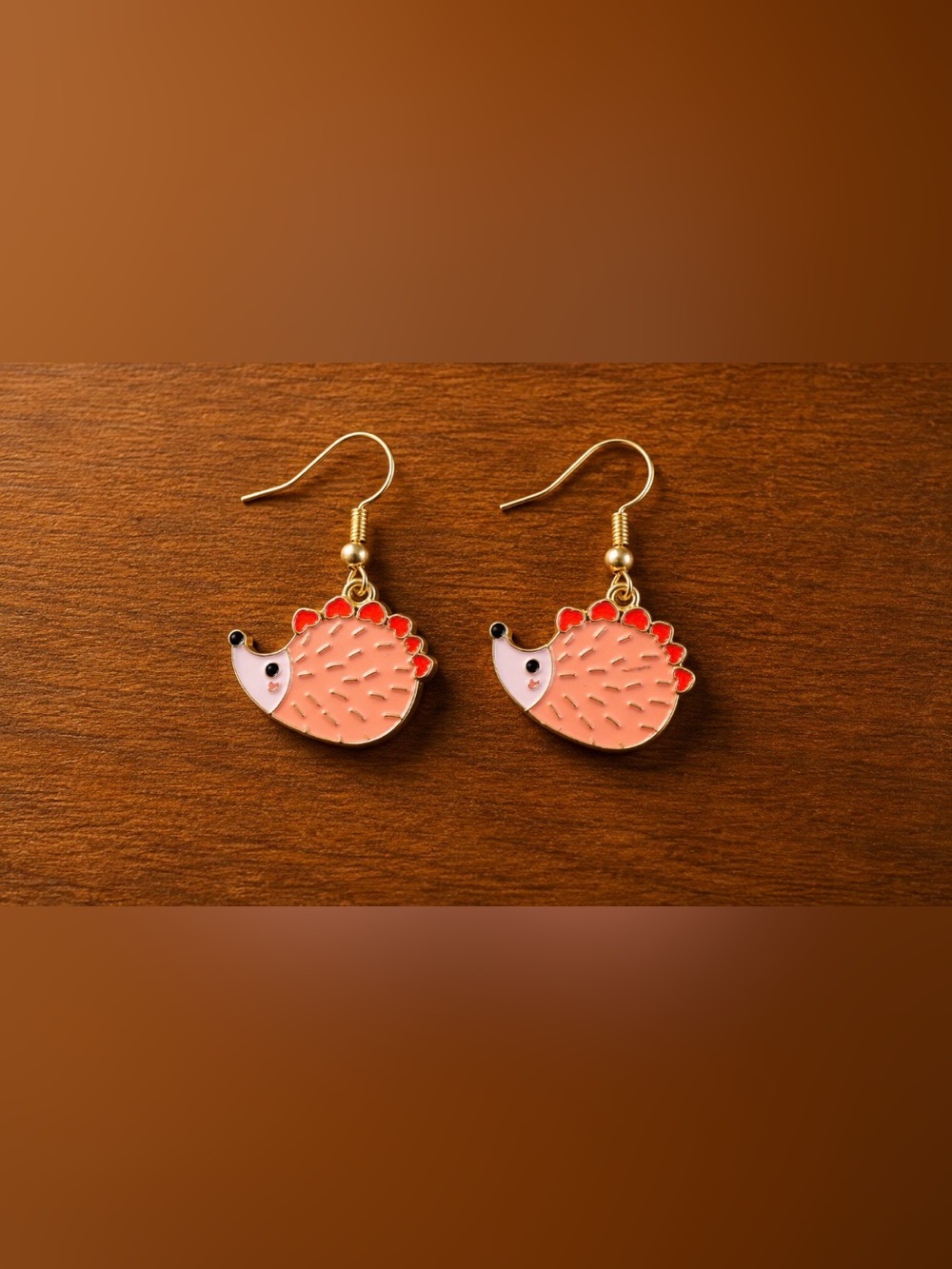 Hedgehog Dangle Earrings 🦔💕